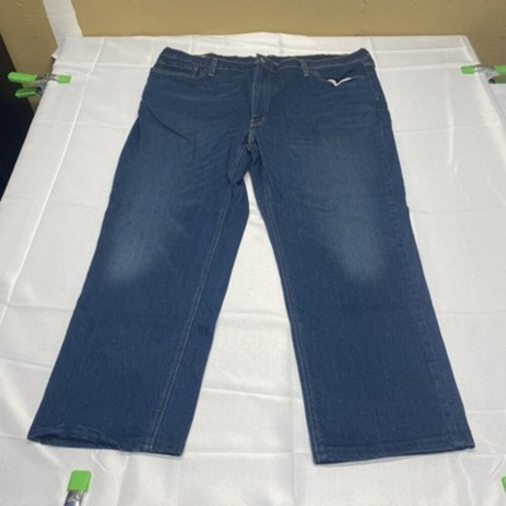 Levi's 541 Athletic Taper Fit Jeans Dark Wash! Size 42x32!